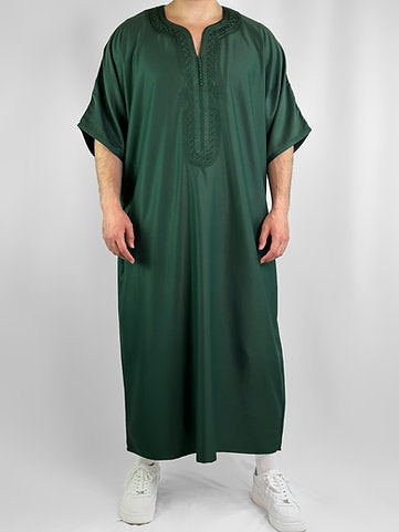 T-13 Emerald Green - Luxe Kandora