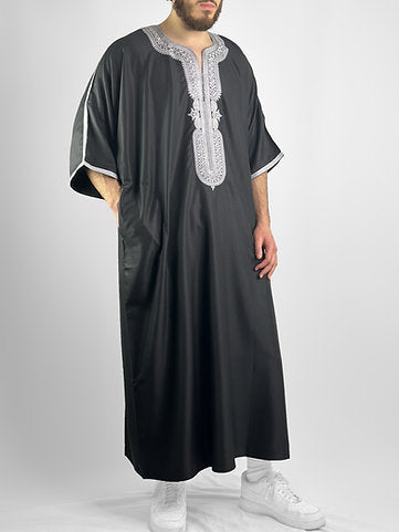 T-19 Black & Silver - Luxe Kandora
