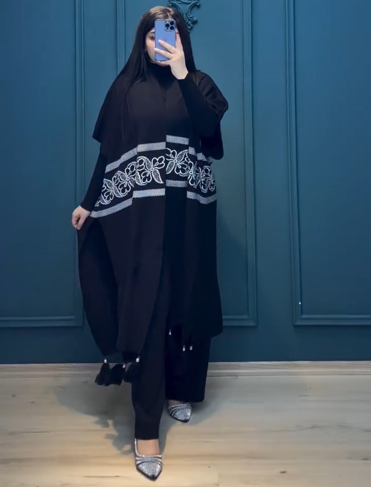 CH 504  Ready To Wear 3 Pcs Winter Fleece Outfit