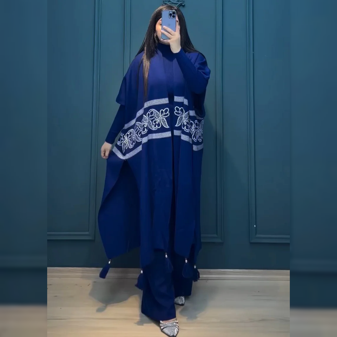 CH 504  Ready To Wear 3 Pcs Winter Fleece Outfit