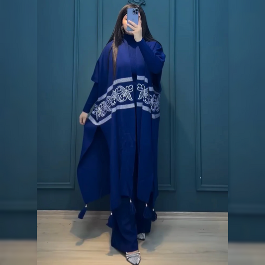 CH 504  Ready To Wear 3 Pcs Winter Fleece Outfit