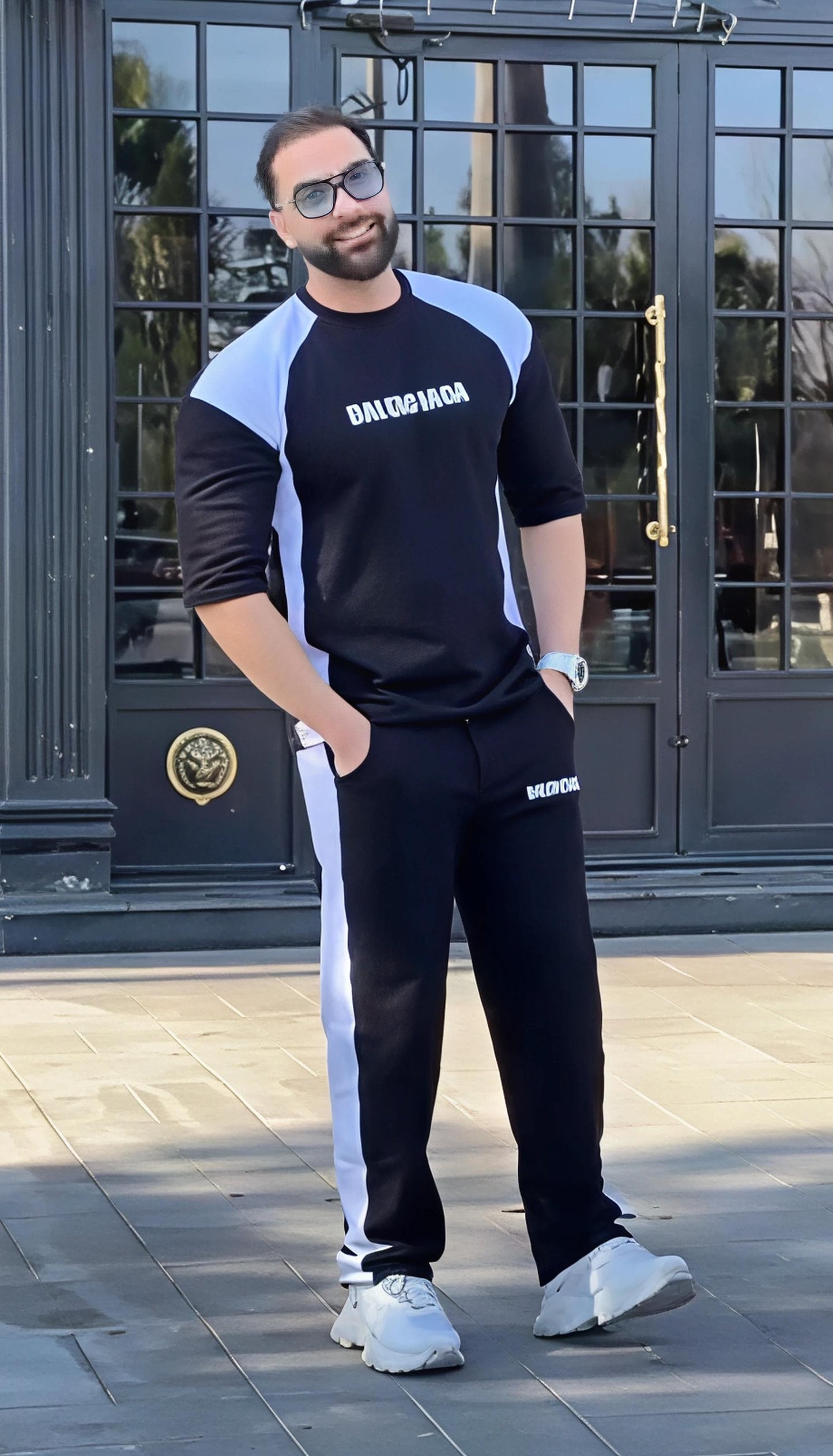 Q-10  CloudFlex Tracksuit – Minimal Contrast Fit
