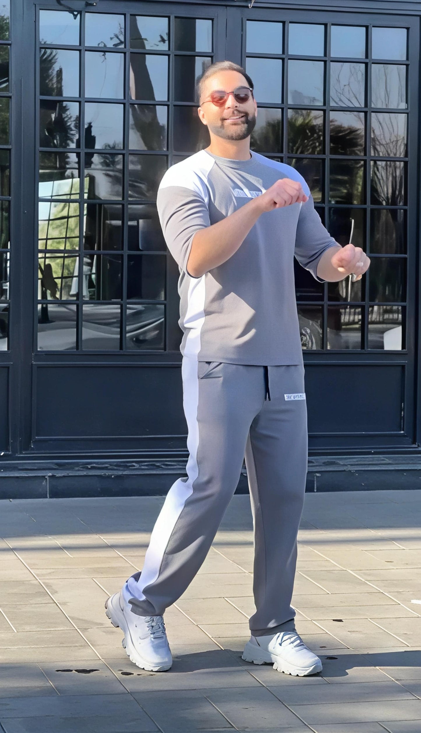 Q-10  CloudFlex Tracksuit – Minimal Contrast Fit