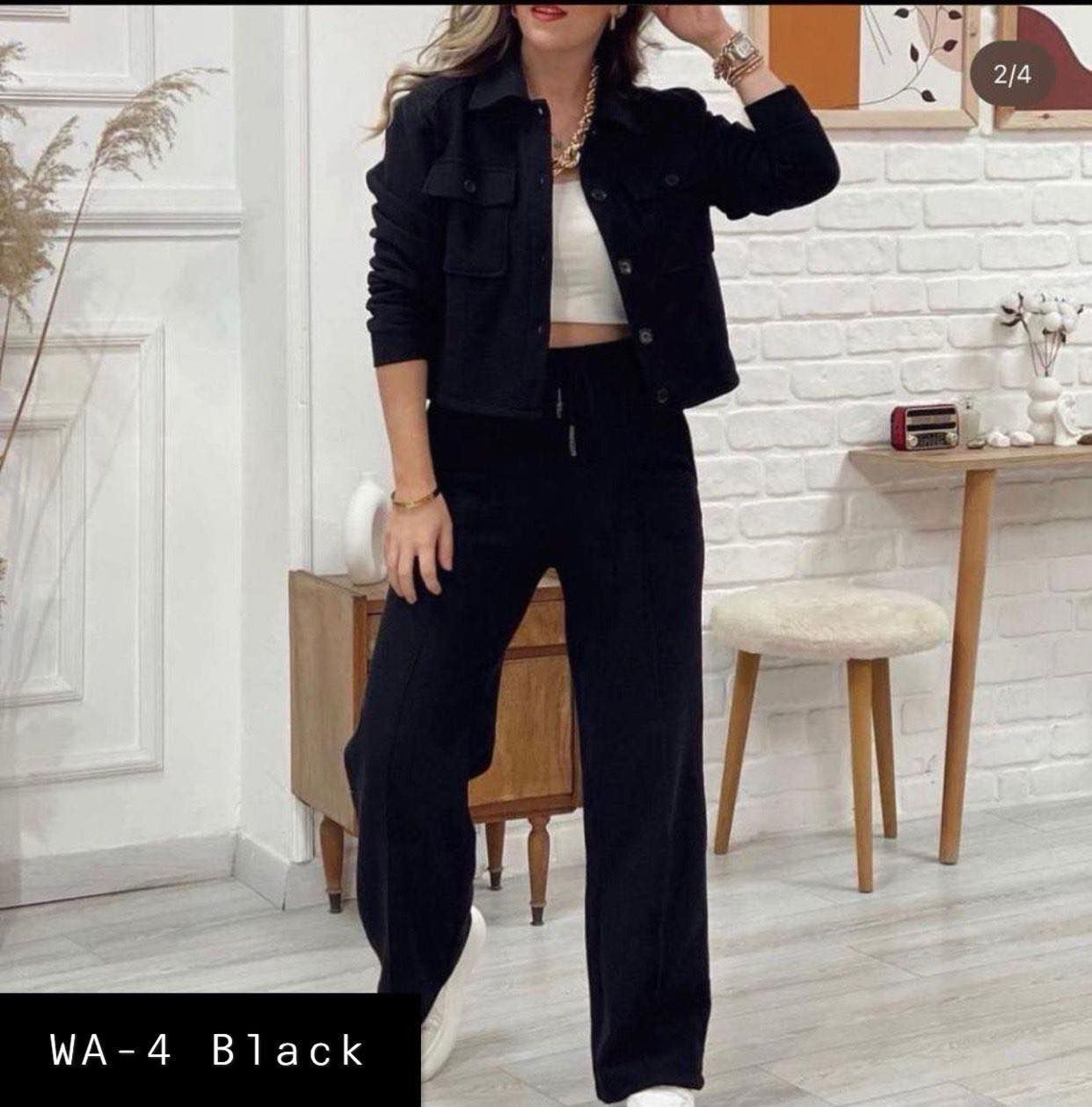 CH-320 3 Pcs Winter Button Style Outfit