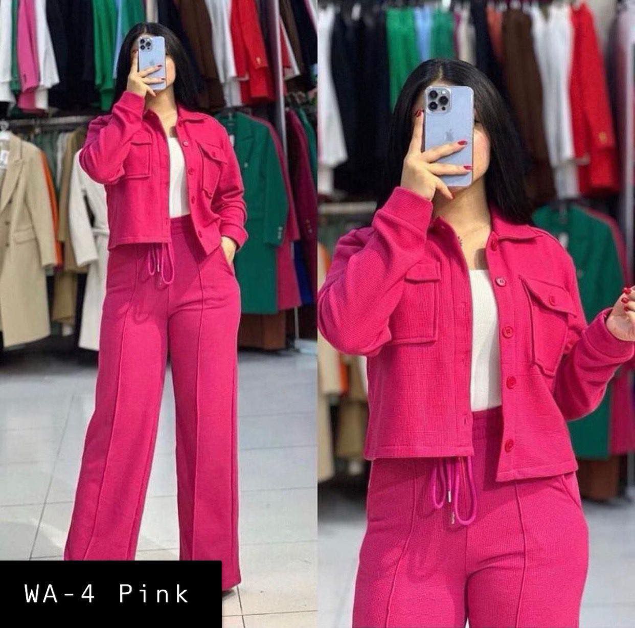 CH-320 3 Pcs Winter Button Style Outfit
