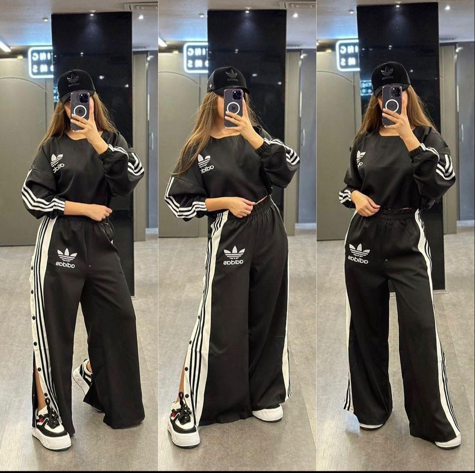 W-1  Women’s Premium Co-ord Tracksuit – Sweatshirt & Trousers Set