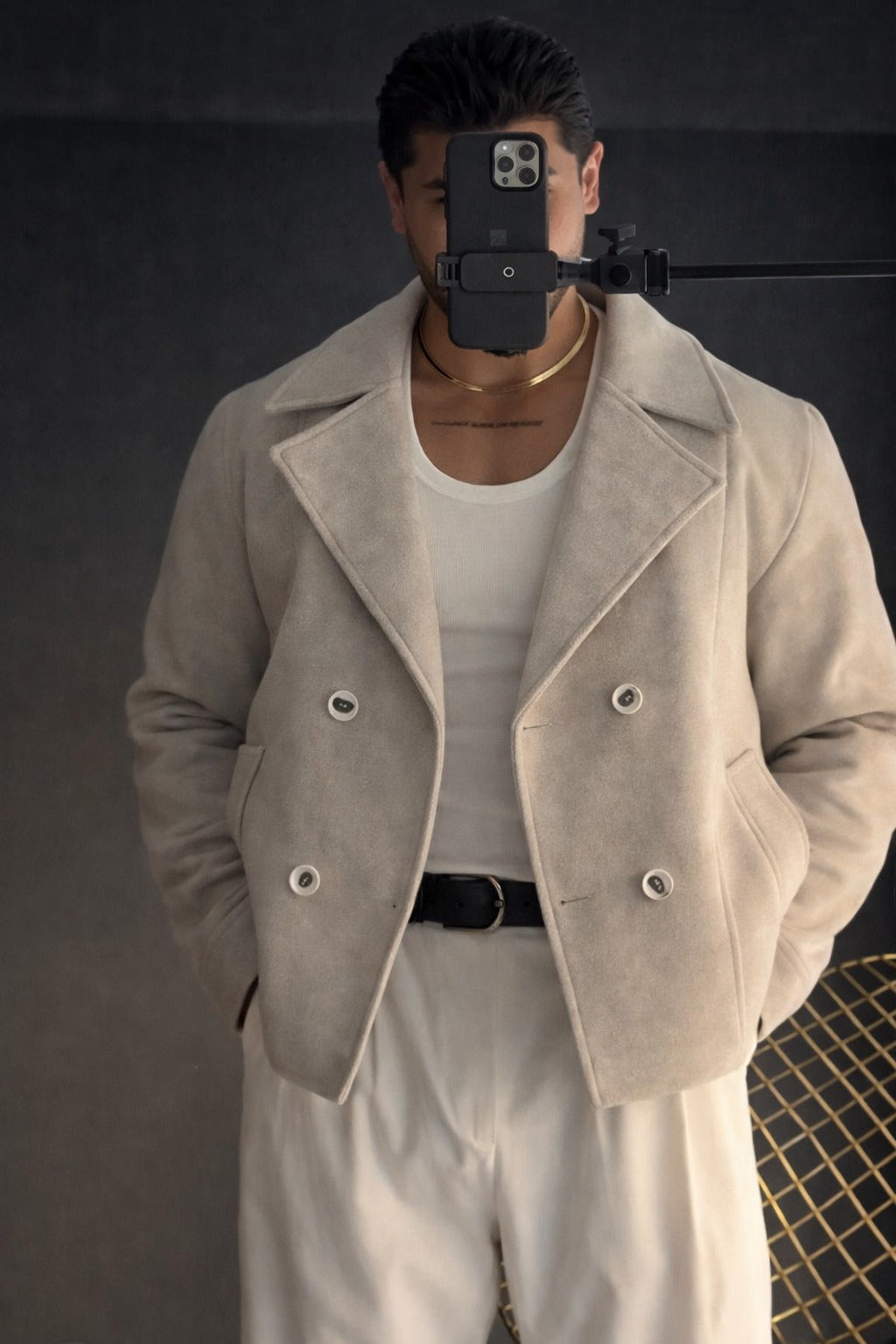 MEN'S PREMUIM SHORT COAT - (C-2)