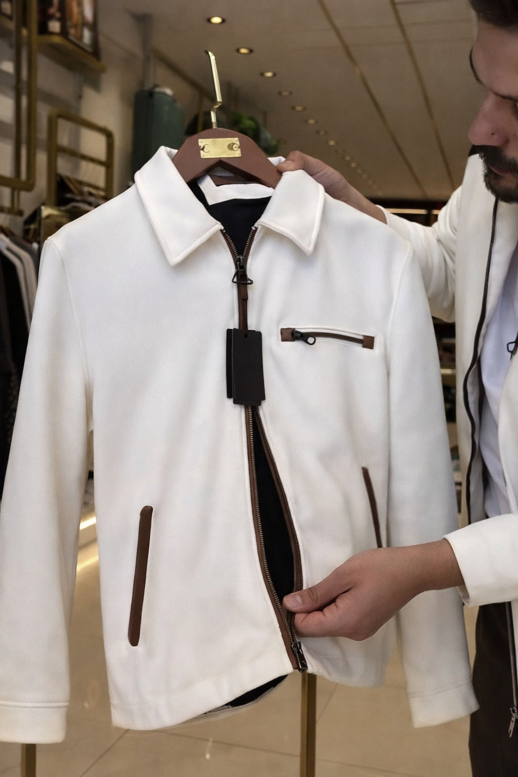 MEN'S PREMIUM JACKET -- SPECIEAL FAWN EDITION (C-4)