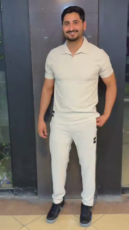 Q-04 Clean Cut Polo Co-Ord – Pure Class