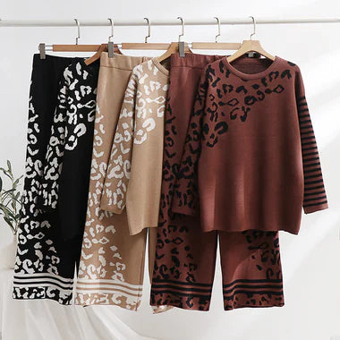CH-496  Printed Winter Fleece Co ord set