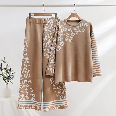 CH-496  Printed Winter Fleece Co ord set