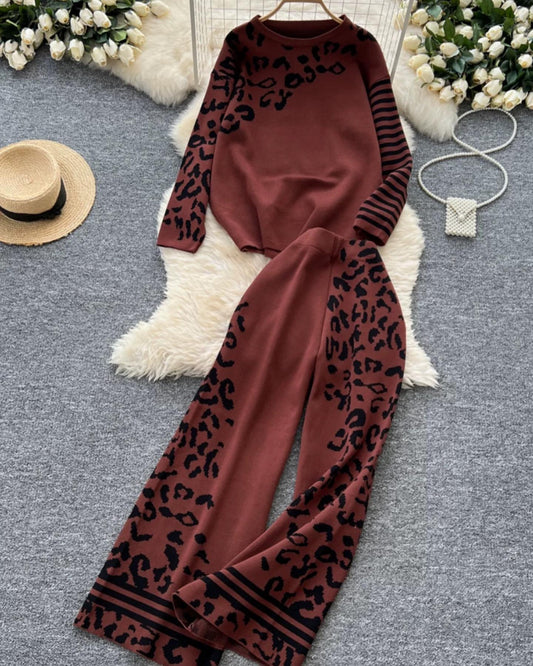 CH-496  Printed Winter Fleece Co ord set