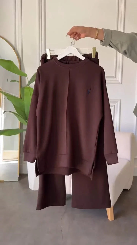 CH 589 Polo Winter Fleece Co-ord Set