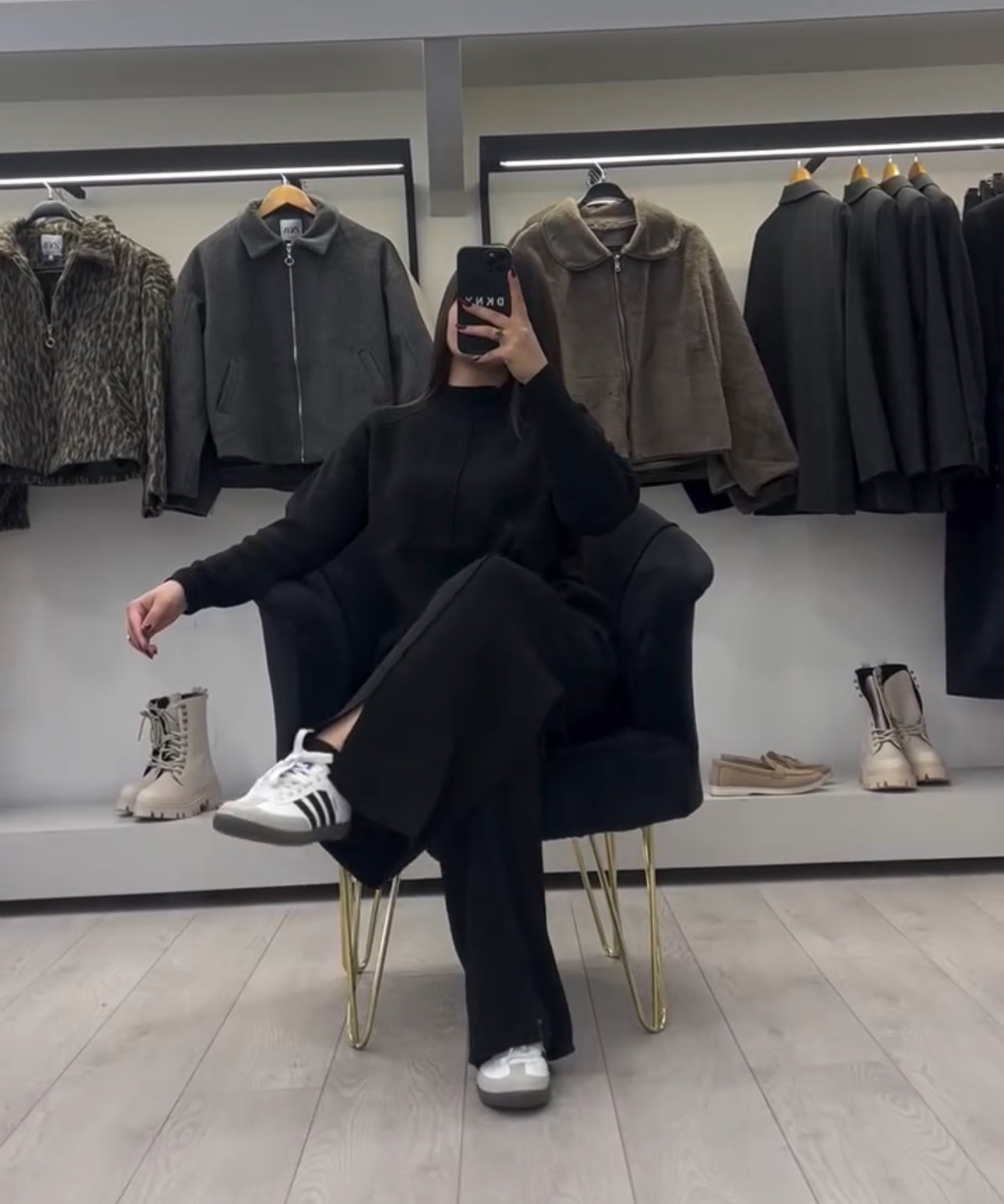 CH 522  Bootcut Style Fleece Co-ord Set For Winters