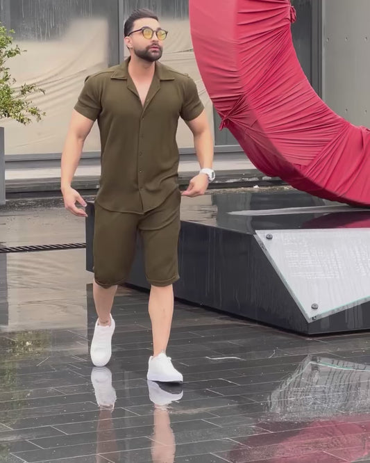 Q-53 Tshirt & Shorts Set